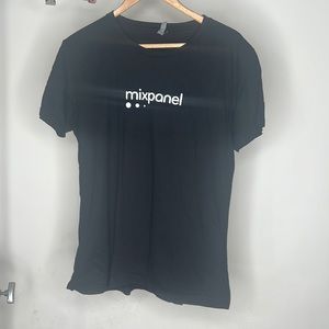 Black XXL Mix panel T-shirt
